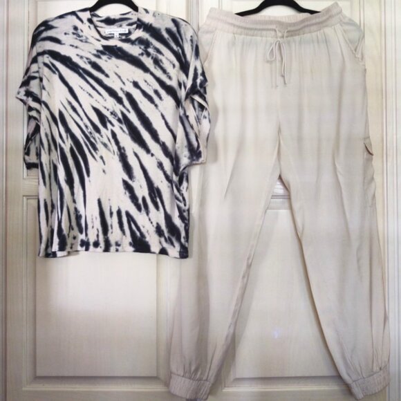 Pinch Silky Cargo Joggers, Billabong Striped Sweater & YFB Top Bundle of 3, SZ L - Picture 14 of 16